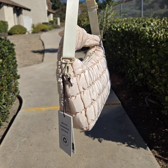 Sol and Selene Radiance Quilted Puffer Nylon Crossbody Bag - Picture 5 of 7